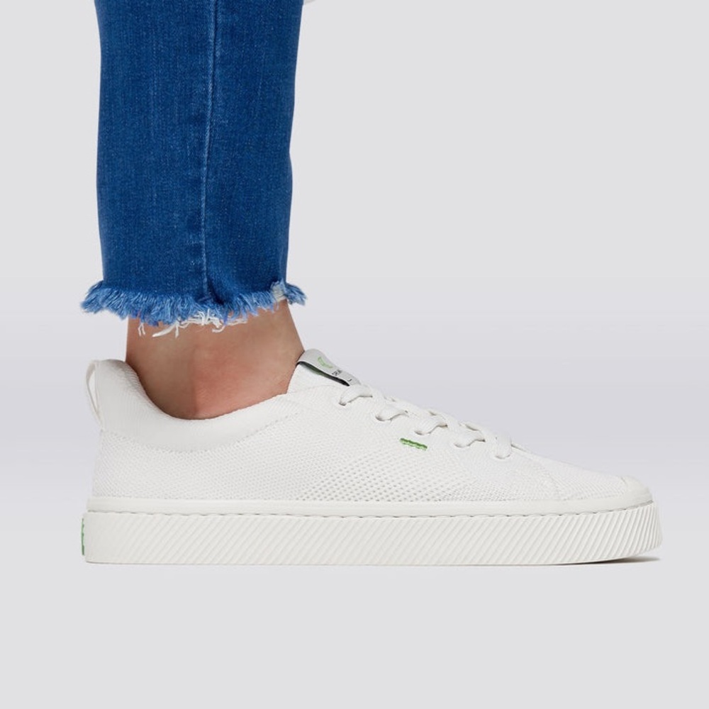 CARIUMA Off White Knit IBI Low Sneakers - Picture 7 of 11